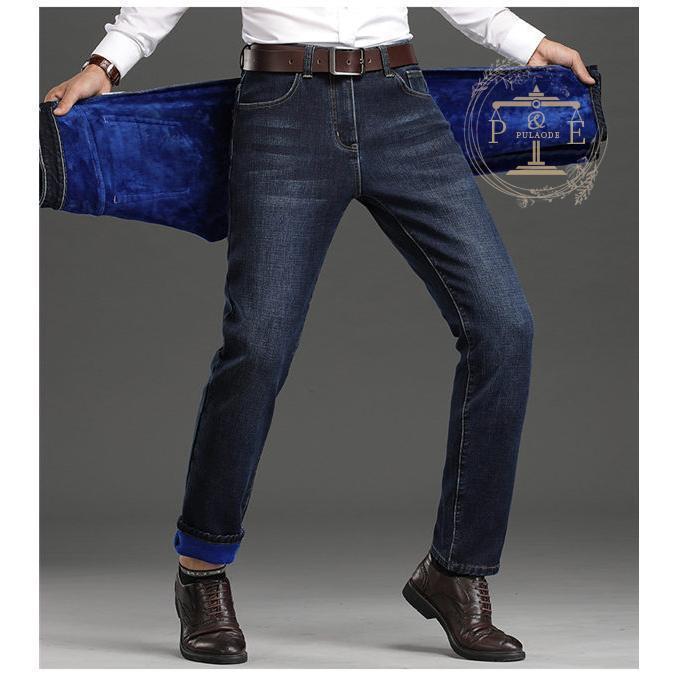 暖パン メンズ デニムパンツ イージーパンツ ジーンズ 厚手 秋冬 イージーパンツ ストレッチパンツ 裏起毛 暖かい 