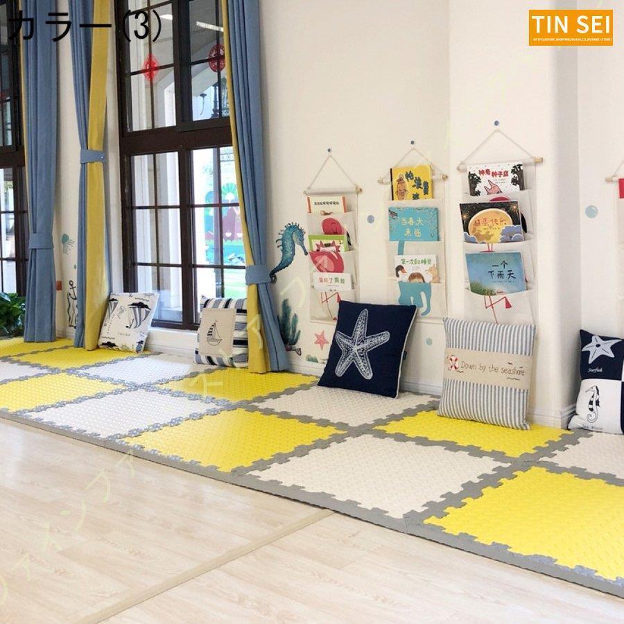 ジョイントマット 大判 おしゃれ 赤ちゃん 北欧 掃除 キッズ ベビーマット 防水 かわいい プレイマット ラグ フロアマット 床 防音 床暖 おしゃれ キッズラグ 