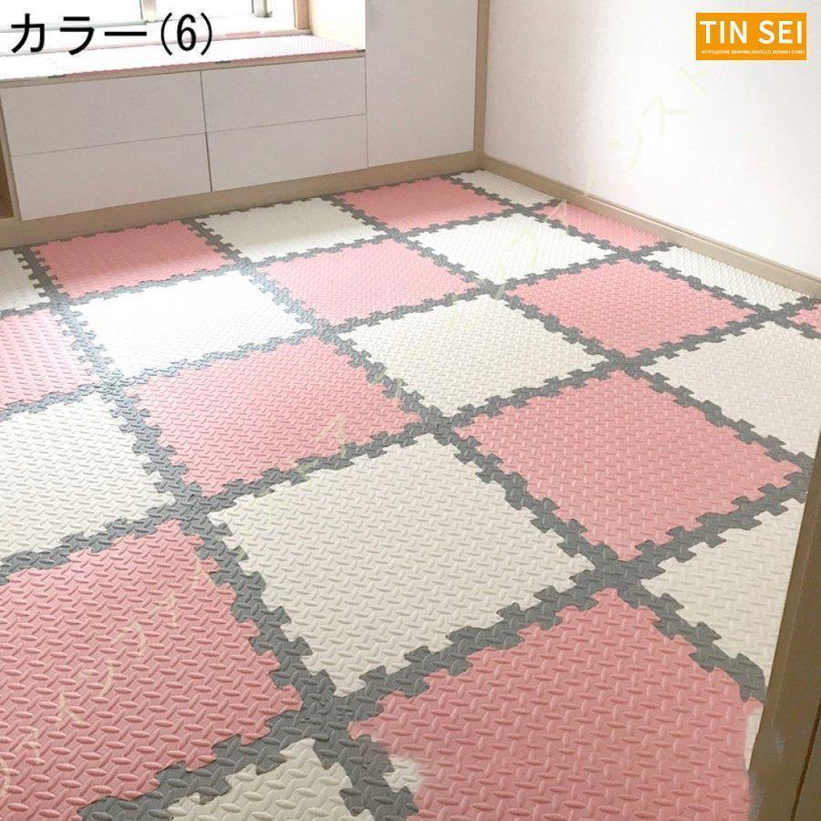 ジョイントマット 大判 おしゃれ 赤ちゃん 北欧 掃除 キッズ ベビーマット 防水 かわいい プレイマット ラグ フロアマット 床 防音 床暖 おしゃれ キッズラグ 