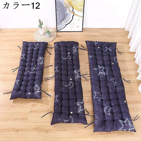 長座布団 ごろ寝クッション お昼寝マット 厚手 折りたたみ ふわふわ 長ざぶとん 椅子用座布団 長座布団 大人 低反発 コンパクト お昼寝 
