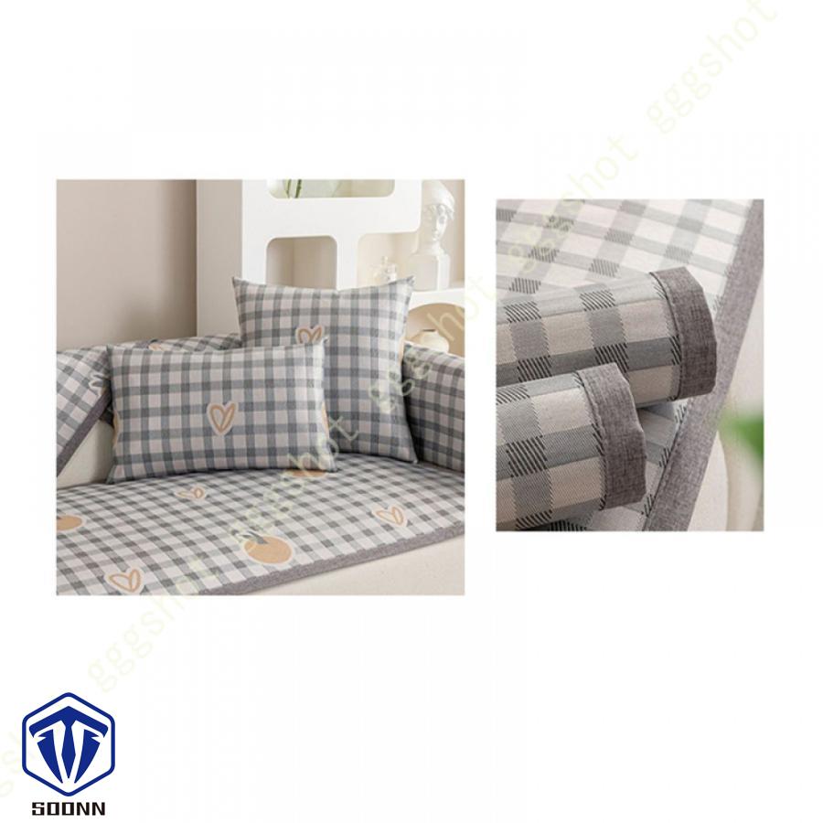 ソファカバー マルチカバー 肘付き シンプル チェア 接触冷感 夏 模様替え かけるだけ カウチカバー クッションカバー 1ピース ソファーカバー 背もたれカバー 