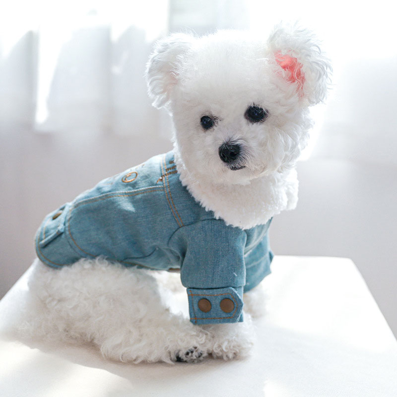 ペットウェア ペット用品 犬 猫 犬の服 デニム パンツ 春秋 オールインワン かわいい お出かけ 部屋着 寝間着 お散歩 安い おしゃれ 洋服 小型犬 
