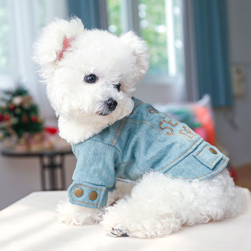 ペットウェア ペット用品 犬 猫 犬の服 デニム パンツ 春秋 オールインワン かわいい お出かけ 部屋着 寝間着 お散歩 安い おしゃれ 洋服 小型犬 