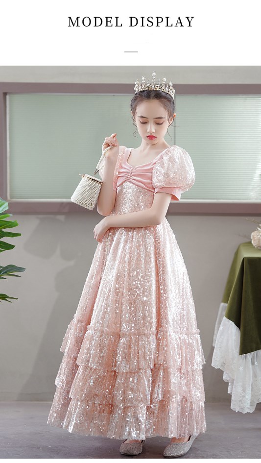 新作 ドレス 姫様 セレモニードレス ドレス 演奏 女の子 お宮参り 子供服 結婚式 七五三舞踏会 