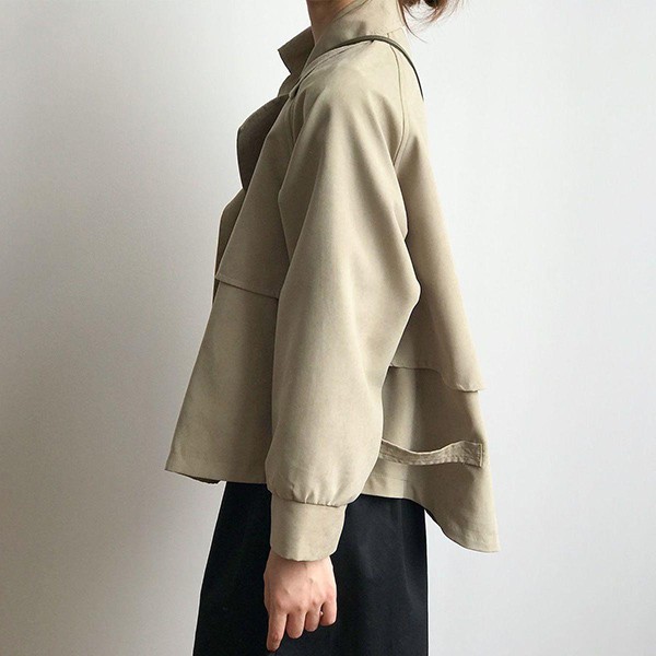 トレンチコート レディース 秋コート 小柄 着やせ 大きいサイズ 就活 通勤 春 ネイビー 秋 アウター ベージュ 秋服 