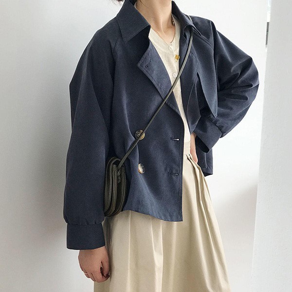 トレンチコート レディース 秋コート 小柄 着やせ 大きいサイズ 就活 通勤 春 ネイビー 秋 アウター ベージュ 秋服 