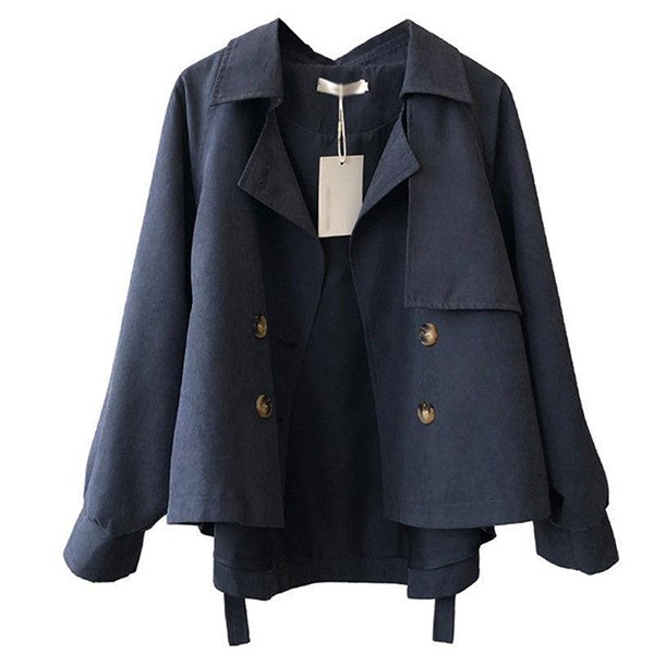 トレンチコート レディース 秋コート 小柄 着やせ 大きいサイズ 就活 通勤 春 ネイビー 秋 アウター ベージュ 秋服 