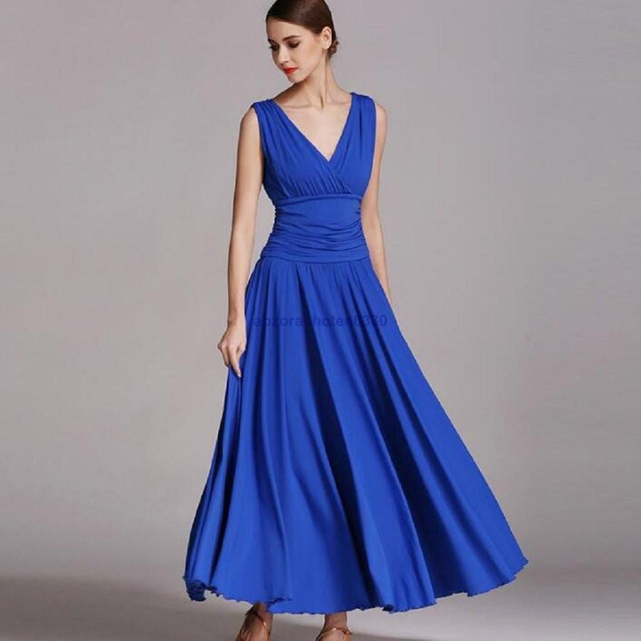 社交ダンス 衣装 練習着 ダンスウェア ステージ衣装 競技会 パーティー舞台衣装 演出服 ワンピース モダンドレス 社交ダンス 競技用 レディース 