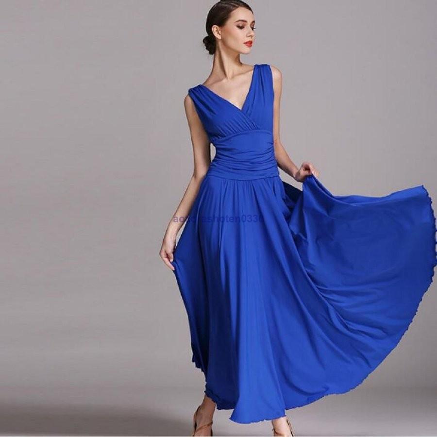 社交ダンス 衣装 練習着 ダンスウェア ステージ衣装 競技会 パーティー舞台衣装 演出服 ワンピース モダンドレス 社交ダンス 競技用 レディース 