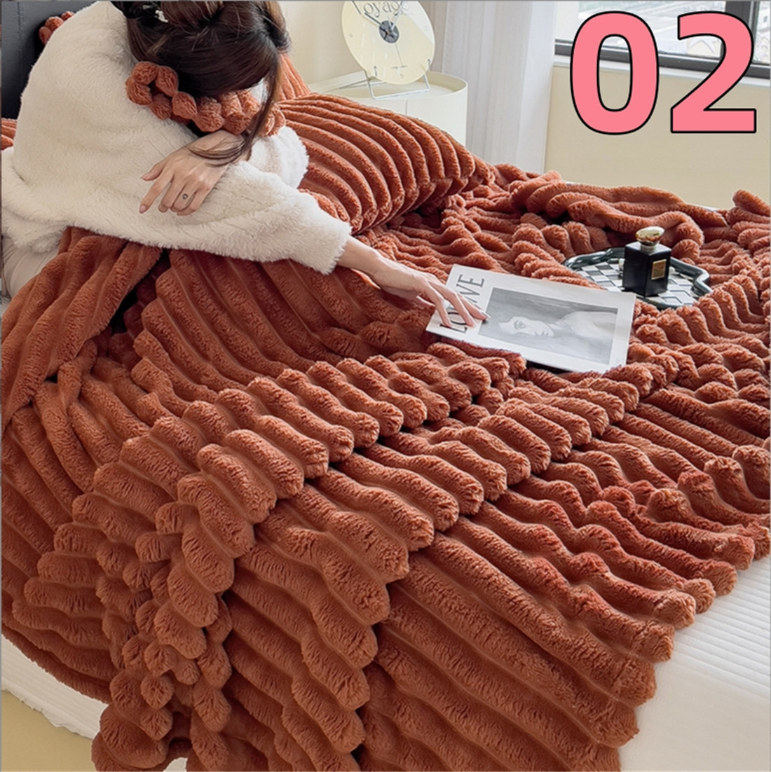 毛布 タオルケット ブランケット ひざ掛け 柔らか 防寒 秋冬 大判 なめらか おしゃれ 北欧 防寒対策 ふわふわ 掛け毛布 洗える もこもこ 暖かい 車用 