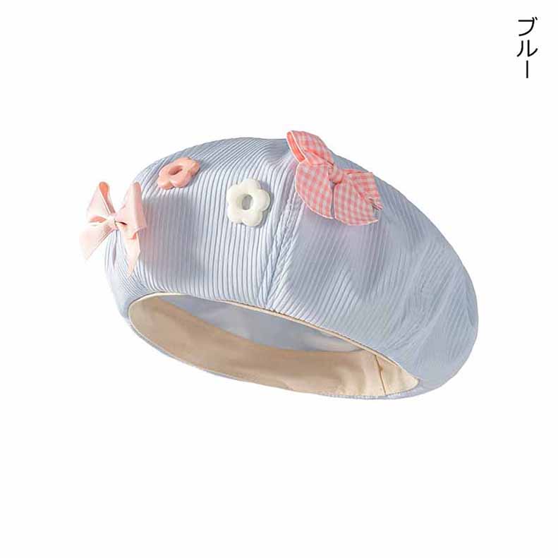 ベレー帽 レディース 帽子ぼうしファッション小物小物 ハット ベレー秋冬綿混 コットン混伸縮性 シンプル マリンゆったり ゴム 