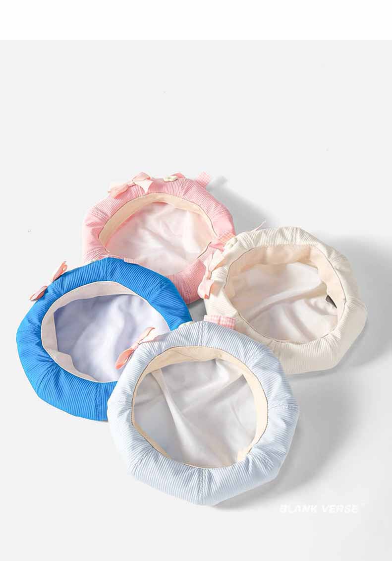 ベレー帽 レディース 帽子ぼうしファッション小物小物 ハット ベレー秋冬綿混 コットン混伸縮性 シンプル マリンゆったり ゴム 