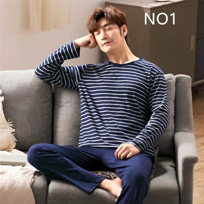 パジャマ メンズ 長袖 前開き ルームウェア 秋 コットン 男性 プレゼント 男の子 紳士 春 父の日 ソフト 