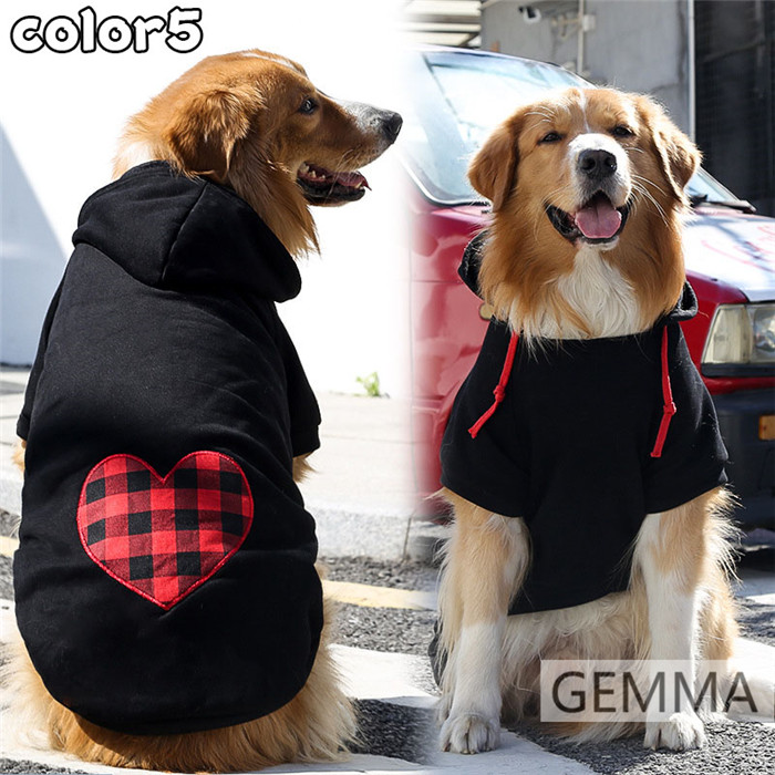 犬服 ドッグウェア ペット服 格子縞 チェック柄 可愛い 中型犬 出かけ ハスキー 大型犬柴犬 小型犬 暖かい 秋田犬 保温 