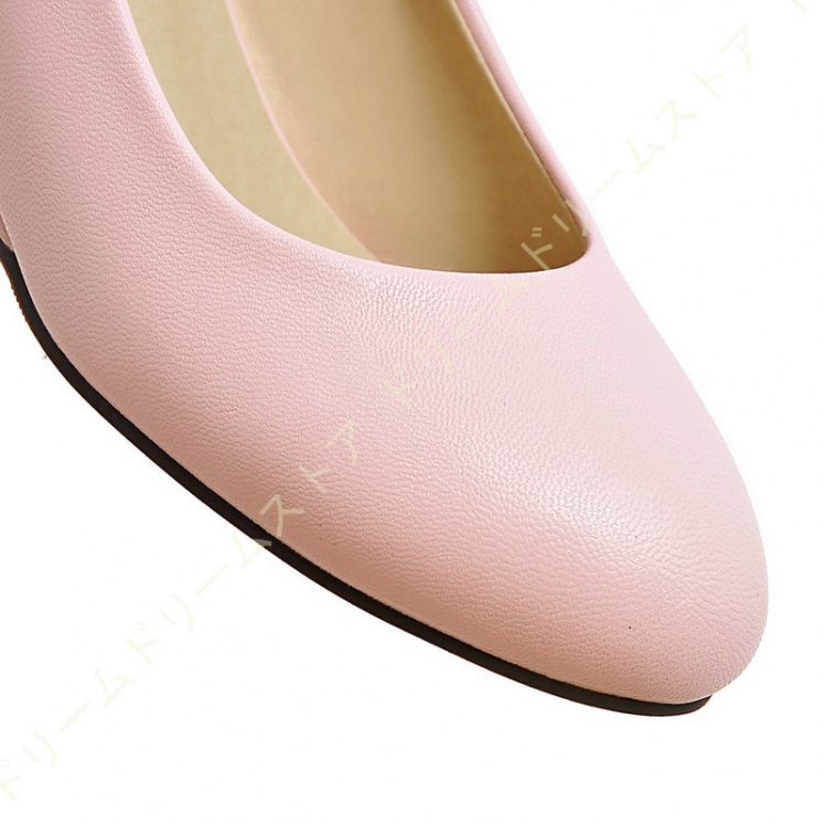 パンプス レディース 痛くない 歩きやすい ヒール6CM ウエッジソール 厚底 コンフォート 仕事 ラウンドトゥ 美脚 ママ疲れにくい モカシン 