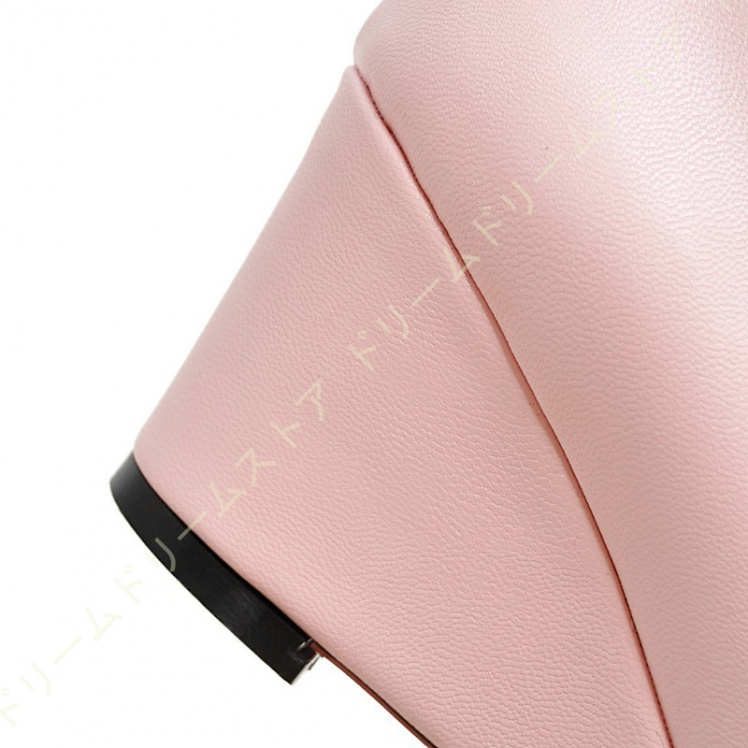 パンプス レディース 痛くない 歩きやすい ヒール6CM ウエッジソール 厚底 コンフォート 仕事 ラウンドトゥ 美脚 ママ疲れにくい モカシン 