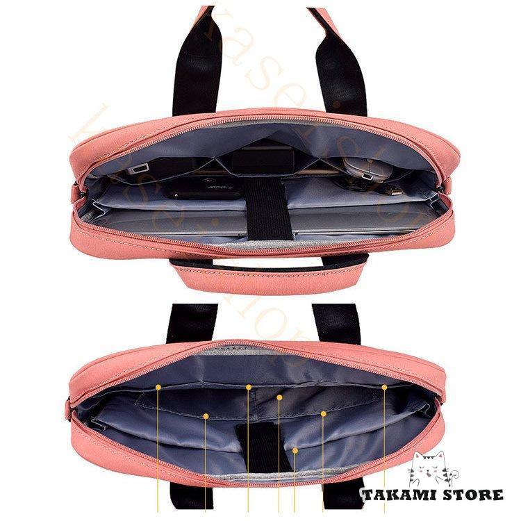 ショルダーバッグ トートバッグ パソコンバッグ 2WAY メンズ レディース ビジネスバッグ 手提げ 出張 肩掛け ブリーフケース ハンドバッグ 斜め掛け 