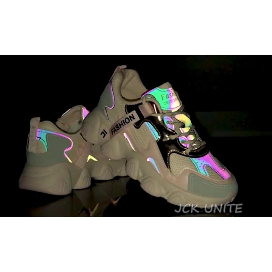 秋靴 レディース ダッドスニーカー ランニングスニーカー 4色 街歩き 韓国風 おしゃれ オフィス 歩きやすい婦人靴 通学 厚底 