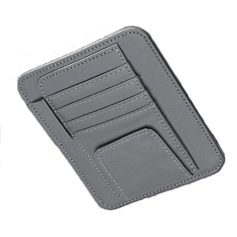 サンバイザー 収納 車 サングラスホルダー 車用 車載ホルダー おしゃれ 収納ケース メガネホルダー ポケット 領収書 駐車券 便利 車内自動車 