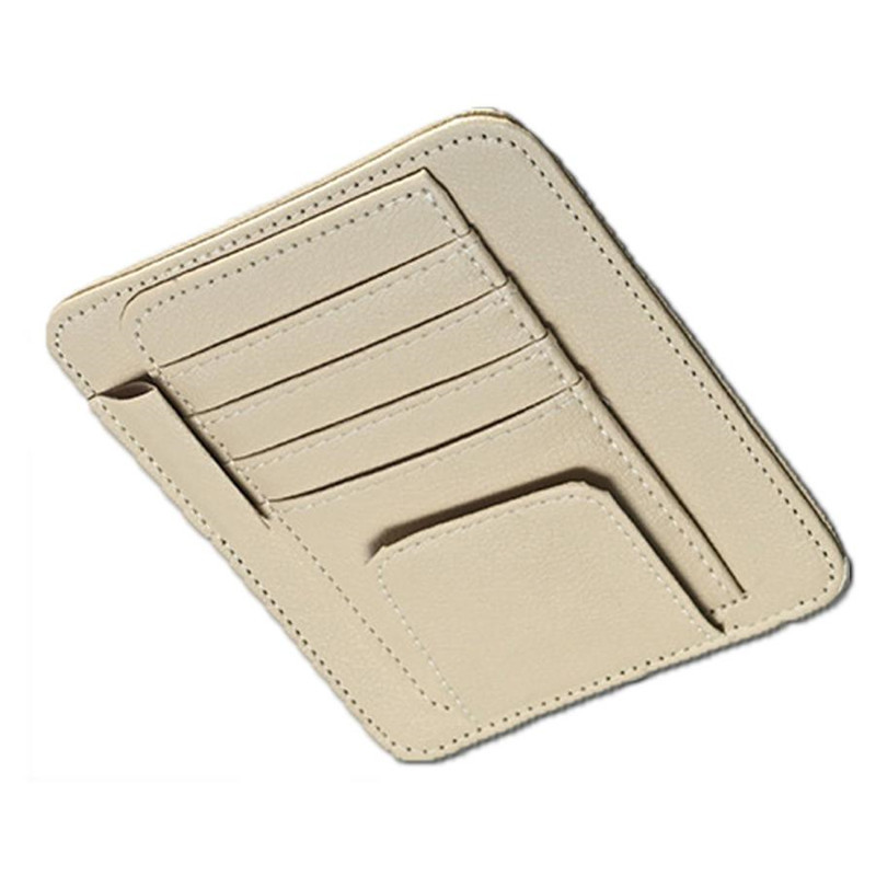 サンバイザー 収納 車 サングラスホルダー 車用 車載ホルダー おしゃれ 収納ケース メガネホルダー ポケット 領収書 駐車券 便利 車内自動車 