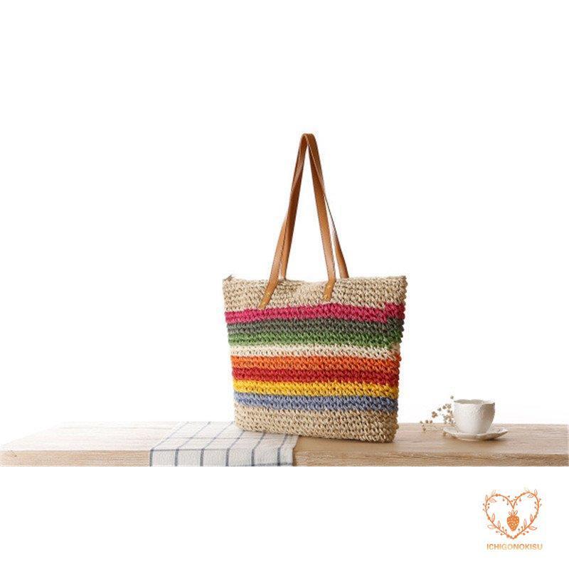 かごバッグ ハンドバッグ 編みバック トートバッグ 夏 草編み レディースバック かばん 大容量 美ゆる ショルダーバッグ 春 かご カバン バッグ コーデ 