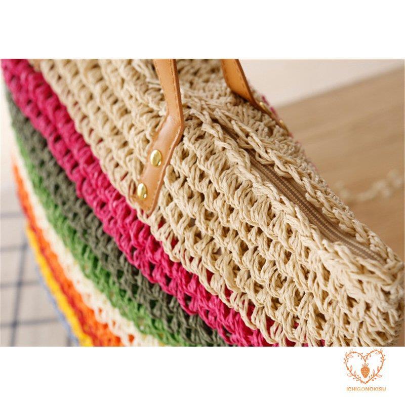 かごバッグ ハンドバッグ 編みバック トートバッグ 夏 草編み レディースバック かばん 大容量 美ゆる ショルダーバッグ 春 かご カバン バッグ コーデ 