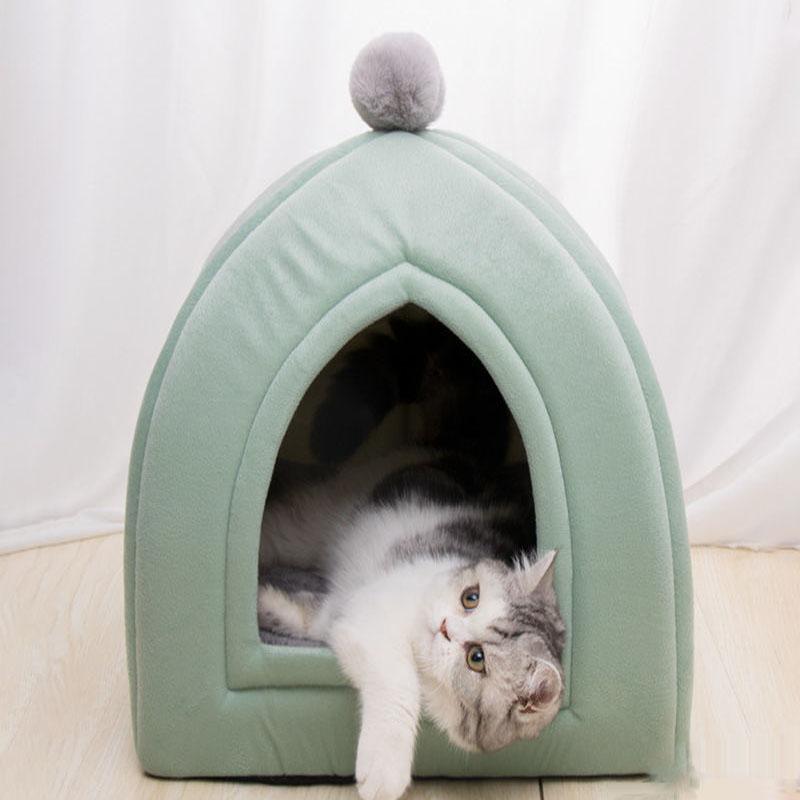 ペット用品 超可愛い ドーム型 ペット ドーム ハウス 四季通用 犬用 グッズ マット あったか おしゃれ 秋冬 よく眠る ソファ ベッド かわいい クッション 猫用 