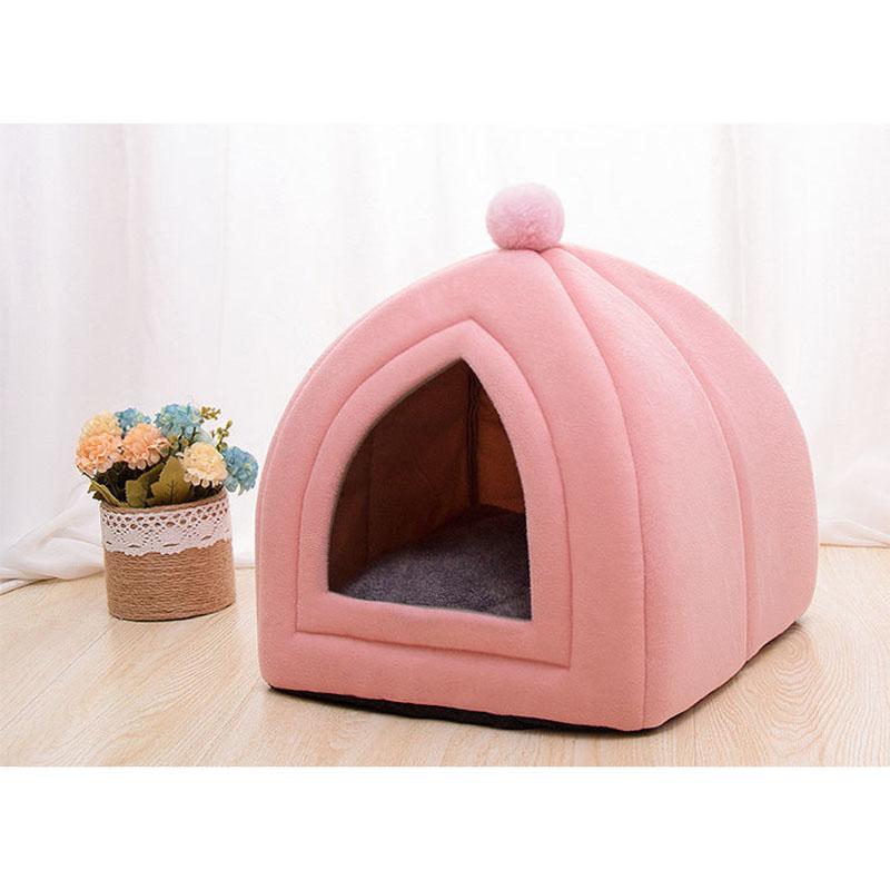 ペット用品 超可愛い ドーム型 ペット ドーム ハウス 四季通用 犬用 グッズ マット あったか おしゃれ 秋冬 よく眠る ソファ ベッド かわいい クッション 猫用 