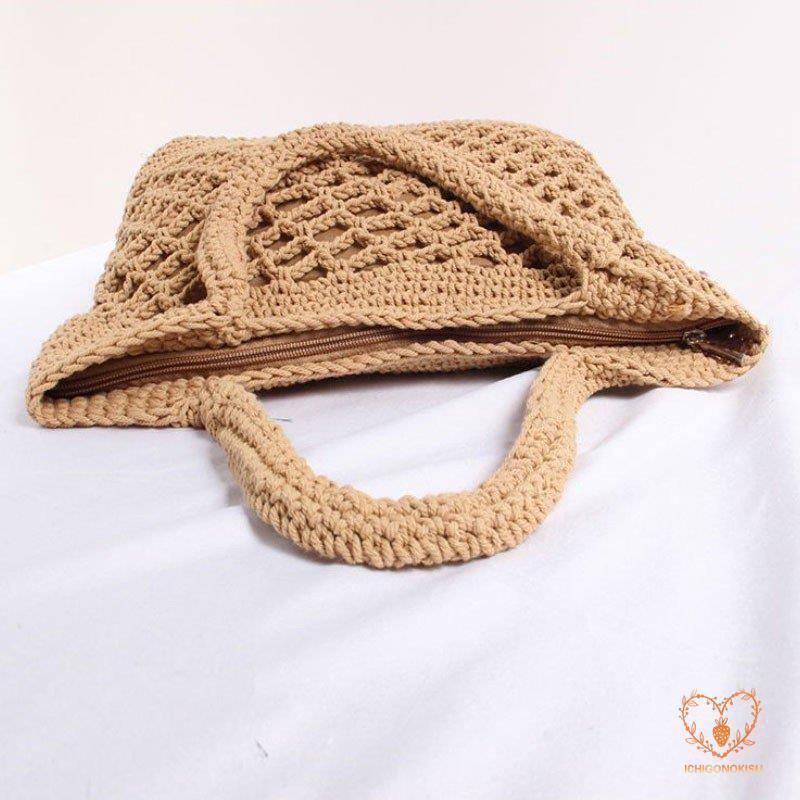 カゴバッグ トートバッグ 鞄 夏 かごバッグ バスケット 海 ピクニック 手提げ 内布付き 透かし彫り 大容量 アウトドア レディース 手持ち 編み 