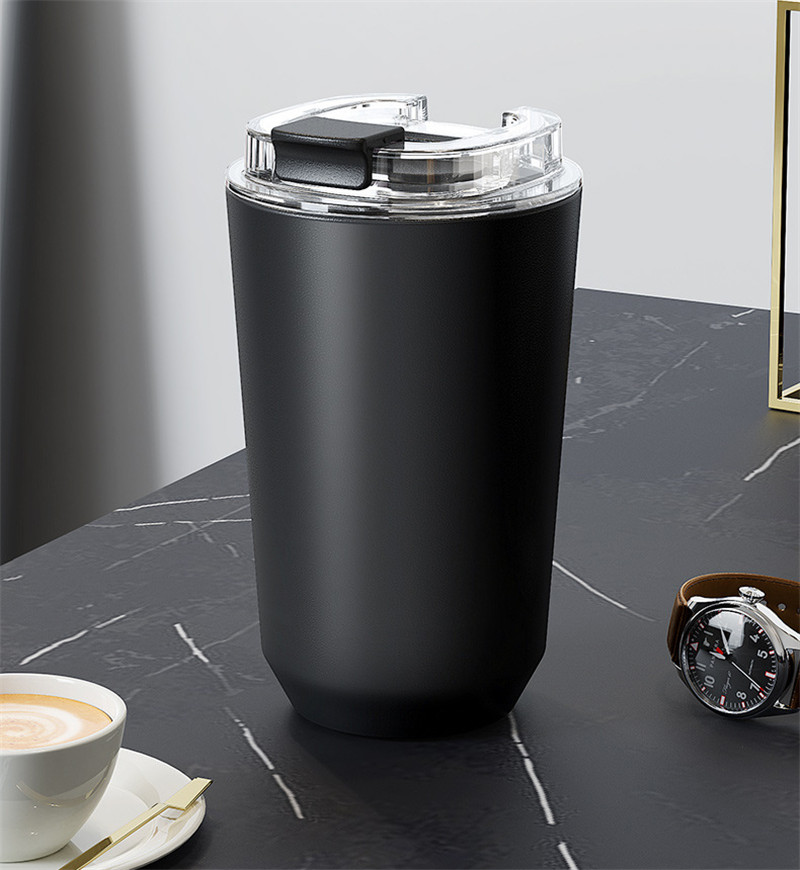 タンブラー 水筒 蓋付き 大容量 真空断熱 保温 保冷 持ち運び 二重構造 ステンレス コーヒーカップ 直飲み おしゃれ 漏れ防止 