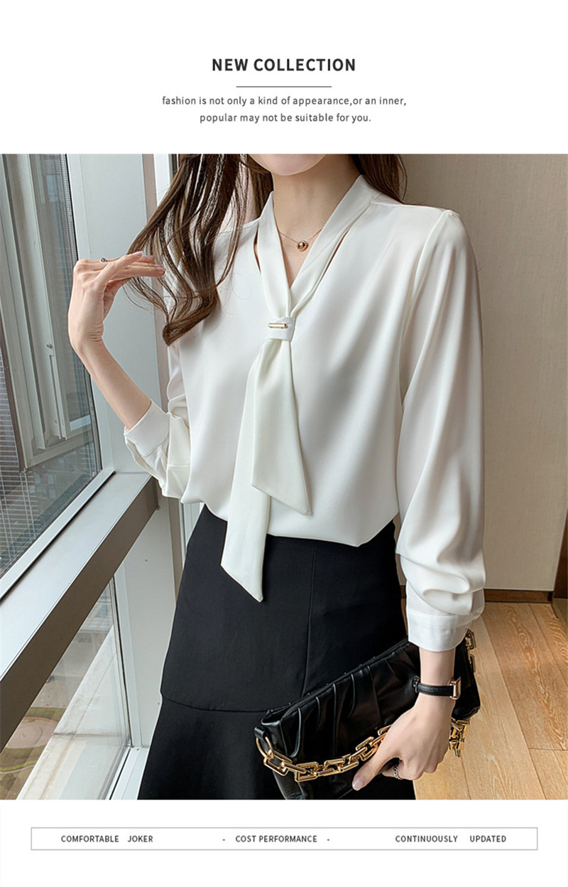 ブラウス レディース シャツ ボウタイブラウス ボウタイ プルオーバー 上品 通勤 きれいめ 無地 シンプル OL フォーマル オフィス 長袖シャツ 
