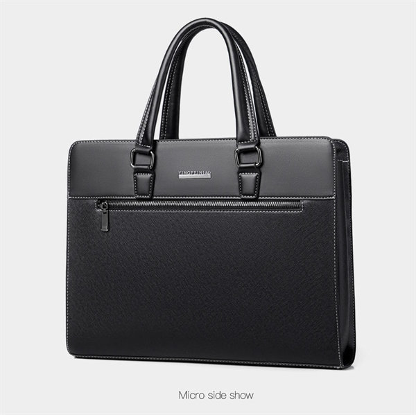 ビジネスバッグ ブリーフケース 通勤バッグ メンズ 2WAY A4 軽量 就職祝い PUレザーバッグ 誕生日 おしゃれ 父の日 PU革 。 スリム 就活バック 軽量 薄型 