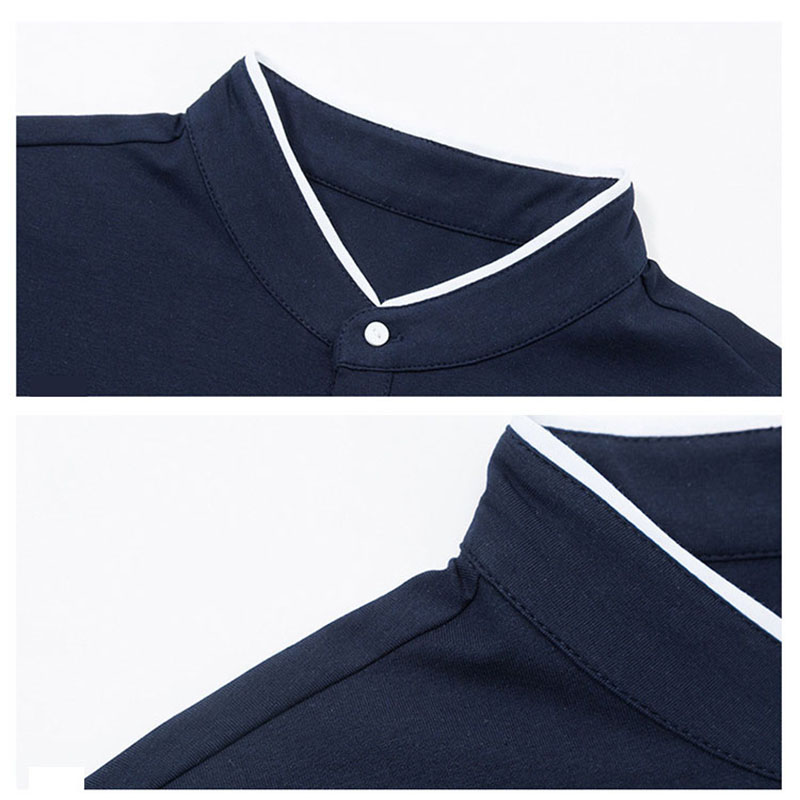 ヘンリーネック 長袖 メンズ Tシャツ カットソー ロンT カジュアル 無地 アウトドア ロングTシャツ 綿 ビジネス ゴルフウェア 