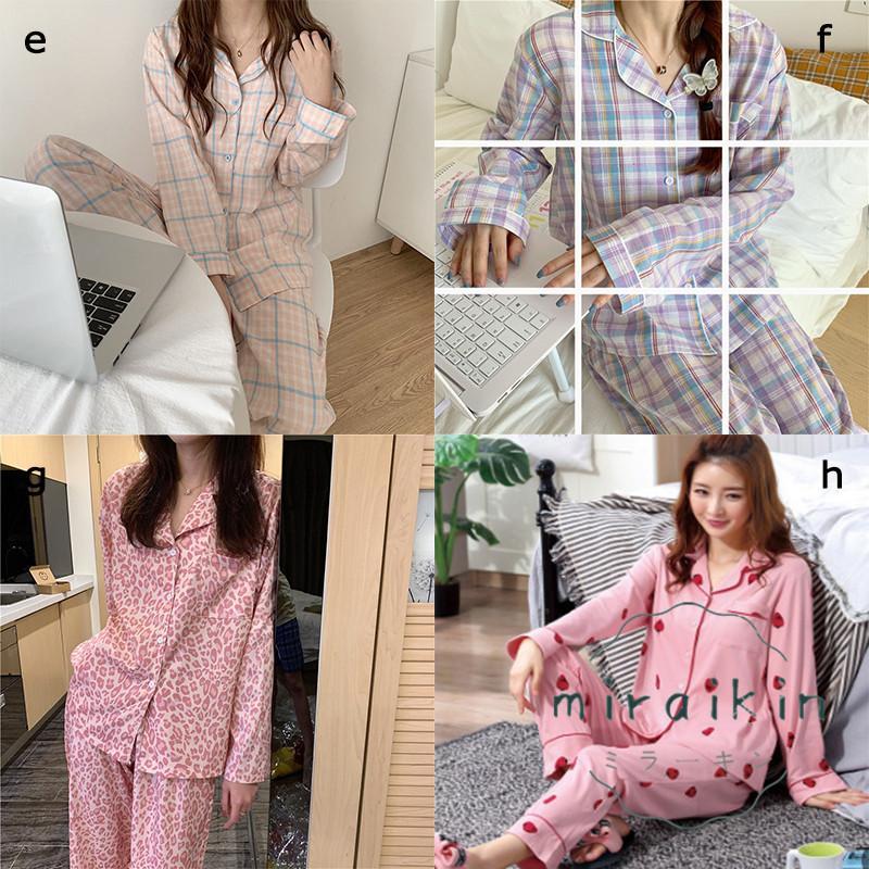ルームウェア 長袖 レディース チェック柄 パジャマ ギンガムチェック 40代 セットアップ ナイトウェア 30代 リラックス 20代 部屋着 可愛い 50代 2点セット 
