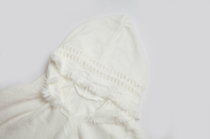 ポンチョ ポレロ ストール 大判 ショール 秋冬 レディース 大判ストール フリンジ 防寒着 ケープコート フード付き ニット 