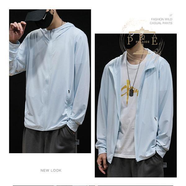 日焼け止め服 メンズ トップス UV対策 オシャレ UV長袖 速乾性 運動服 春 通気性 冷房 紫外線対策 薄手 すずしい 夏 ビーチ 