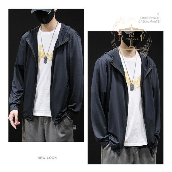 日焼け止め服 メンズ トップス UV対策 オシャレ UV長袖 速乾性 運動服 春 通気性 冷房 紫外線対策 薄手 すずしい 夏 ビーチ 