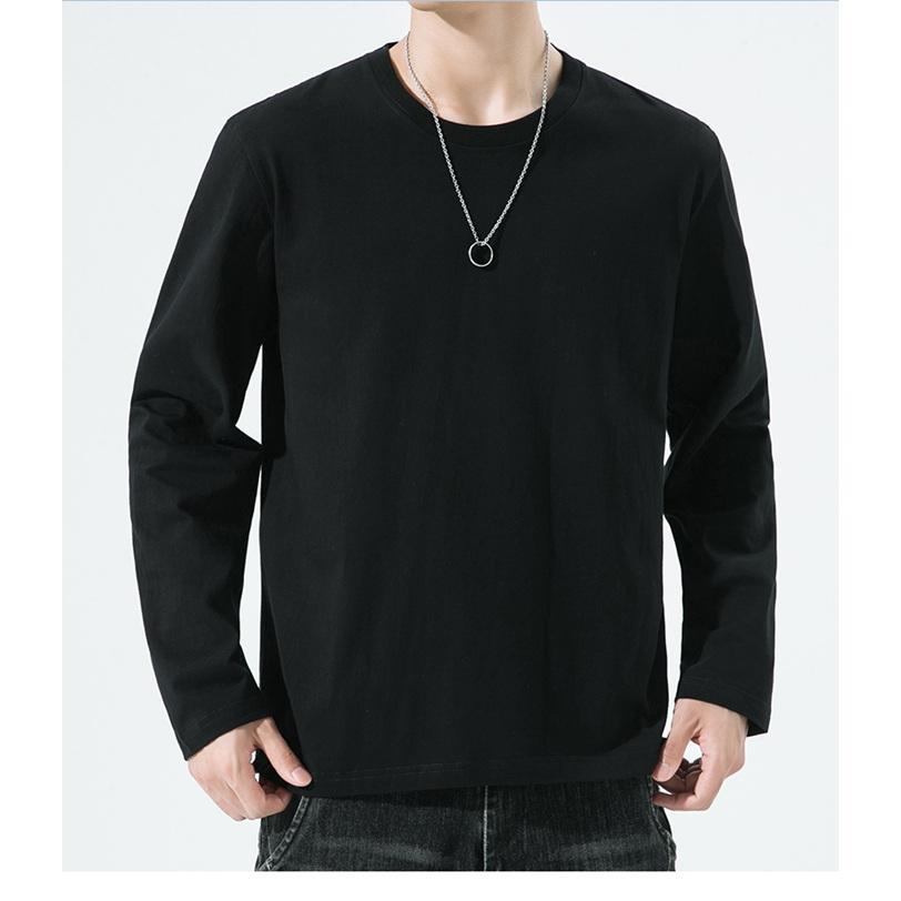 長袖Tシャツ メンズ トップス Tシャツ クルーネック シンプル おしゃれ 運動着 お洒落 カジュアル おしゃれ 大人 男性秋服 秋冬 