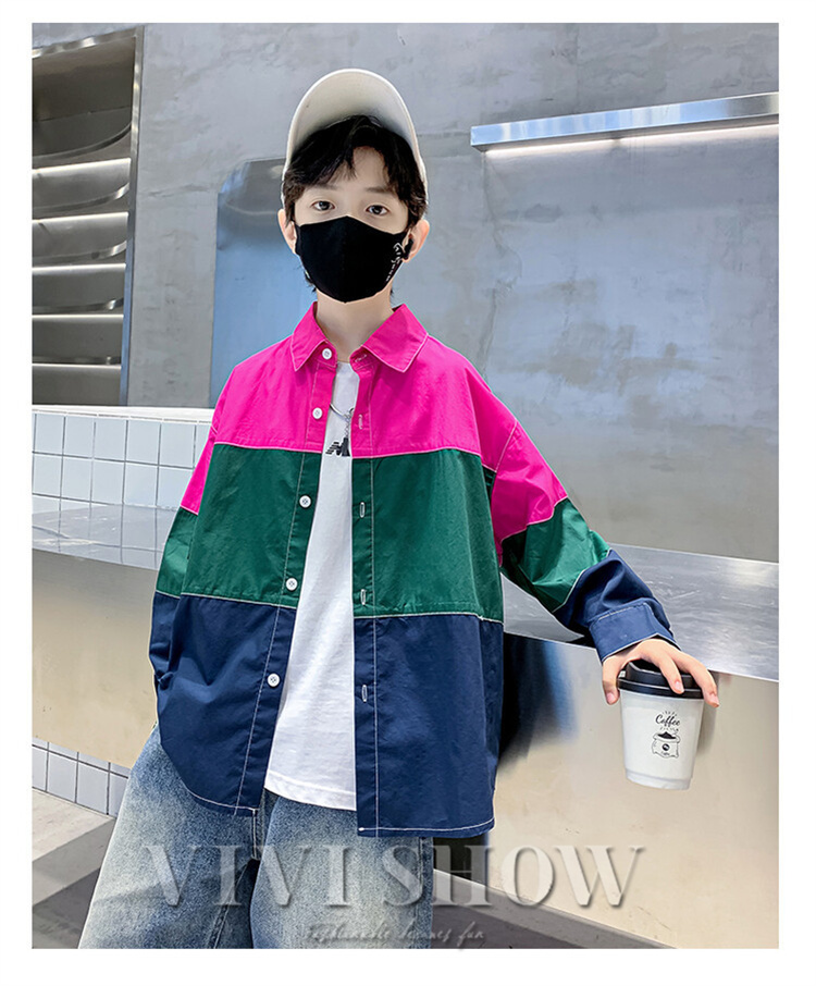 キッズ 長袖 トップス カジュアル アウター おしゃれ 動きやすい あわせやすい シンプル カラフル ゆったり 着やすい 