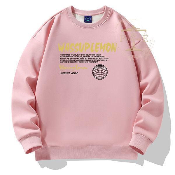 トレーナー メンズ フリース裏起毛 トレーナー もこもこ トレーナー 防寒 暖かい ルームウェア 裏起毛 フプリント 部屋着 部屋着 暖かい 