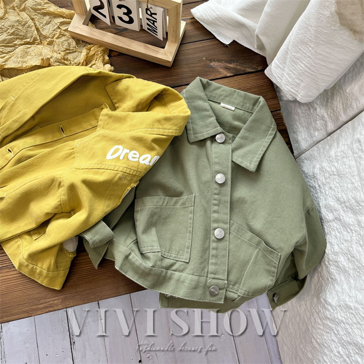 キッズ アウター 長袖 トップス シンプル 襟付き 動きやすい アニマル あわせやすい ゆったり カジュアル おしゃれ 着やすい コットン 