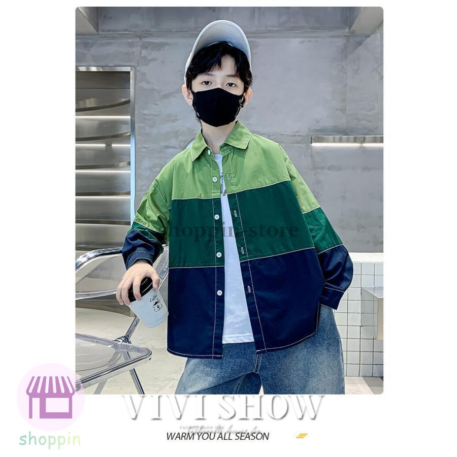 キッズ 長袖 トップス カジュアル アウター おしゃれ ゆったり 着やすい シンプル あわせやすい 動きやすい カラフル 