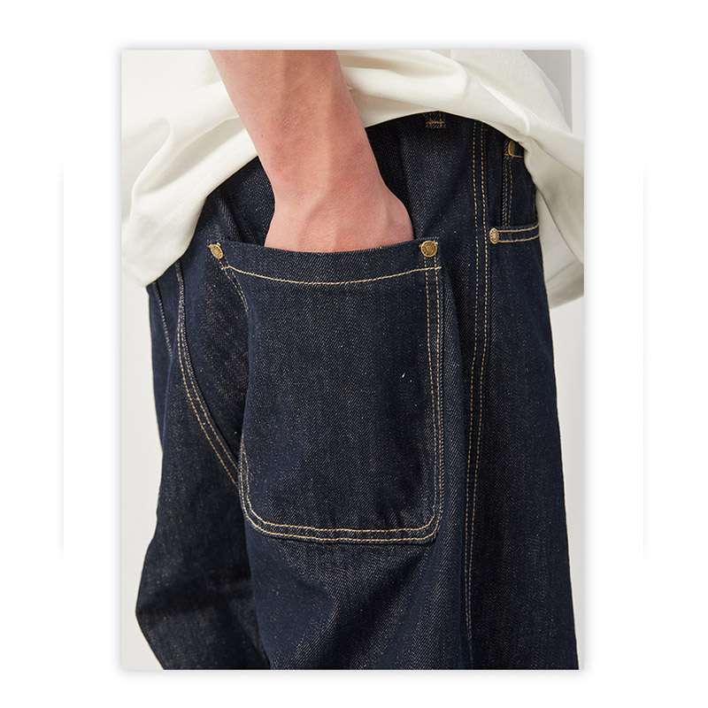 デニム レディース デニムパンツ パンツ ストレッチ ゴム 秋服 ワイドパンツ 大きいサイズ 秋 ワイドパン 