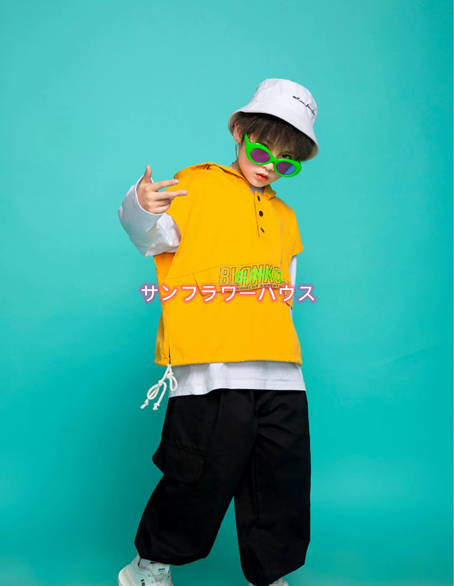 子供服 ダンスウェア 3点セット セットアップ ステージ衣装 キッズ 長袖 演出服 ヒップホップ 女の子 Tシャツ ロングパンツ 男の子 ダンス衣装 