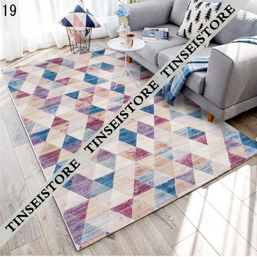 カーペット 2畳 ホットカーペット対応 洗える ラグマット 夏 長方形 トレンディー アーバン インテリアマット 西海岸 アクセント 北欧 おしゃれ 滑り止め 