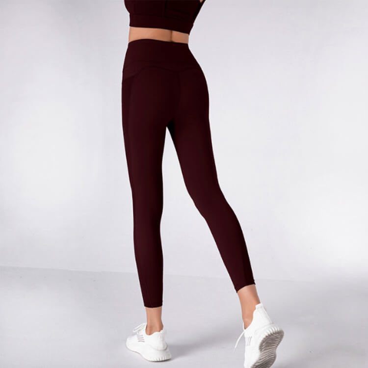 ヨガウェア ホットヨガ ヨガパンツ パンツ レギンス スパッツ ポケット スポーツウエア レディース メッシュ ハイウエスト おしゃれ 