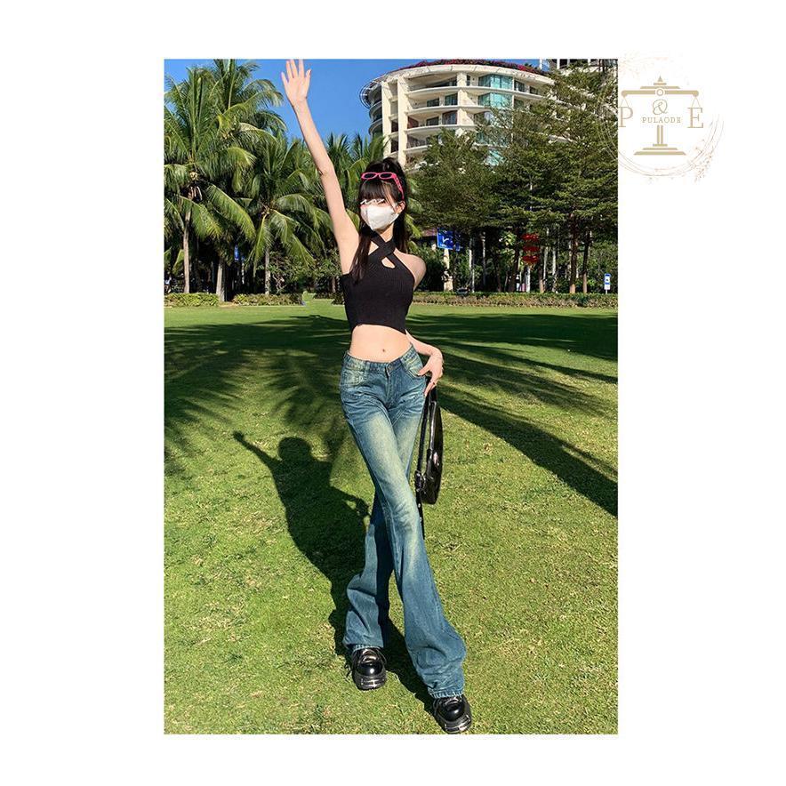 デニムパンツ レディース ジーンズ ジーパン バギーパンツ ガウチョパンツ 春夏秋 ワイドパンツ ファッション ゆったり 美シルエット 