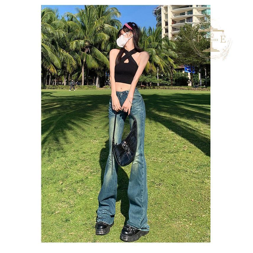 デニムパンツ レディース ジーンズ ジーパン バギーパンツ ガウチョパンツ 春夏秋 ワイドパンツ ファッション ゆったり 美シルエット 