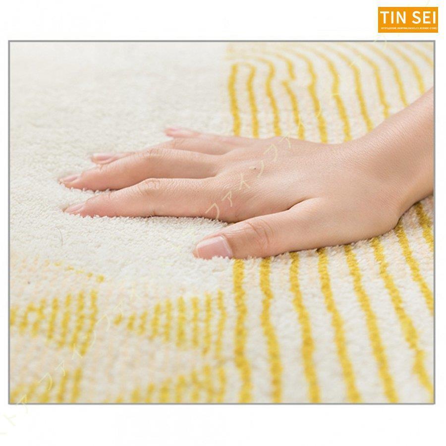 ラグ マット 洗える ラグマット 夏用 円形 居間用 100 かわいい ベージュ ふわふわ おしゃれ リビング用 カーペット 北欧 160×160 緑 円型 シャギーラグ 