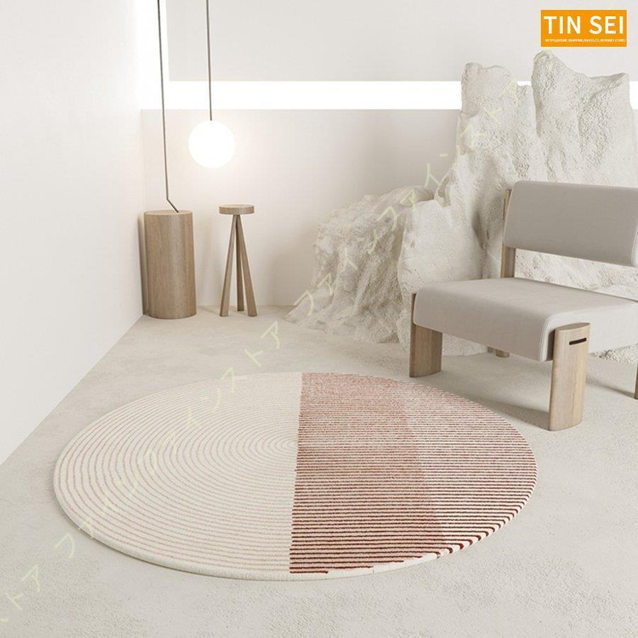 ラグ マット 洗える ラグマット 夏用 円形 居間用 100 かわいい ベージュ ふわふわ おしゃれ リビング用 カーペット 北欧 160×160 緑 円型 シャギーラグ 